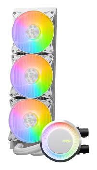 Preview: MSI MAG Coreliquid E360 White – 360mm ARGB Wasserkühlung für Intel & AMD | Weiß leise & leistungsstark